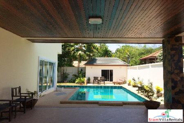Large Modern House with a Private Swimming Pool Available to Rent at Chalong-14
