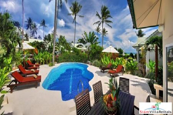 Sea View Three-Bedroom Pool Villa on Samui's Southeastern Coast-1