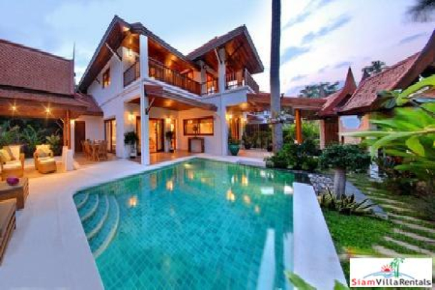 Luxury, Thai-Style Three Bedroom Pool Villa on Samui's Southeastern Coast-1