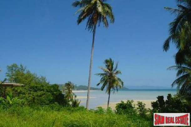 Beachfront Land in Hin Kong, Northwest Coast of Koh Phangnan-1