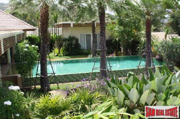 Highly Quality Pool Villa Set in Scenic Location a Few Minutes Drive from Golf Courses and Hua Hin Town Centre-1