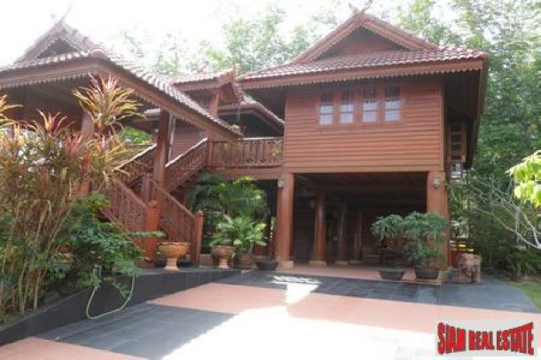 Two Bedroom Teak Home for Sale in Rawai-1