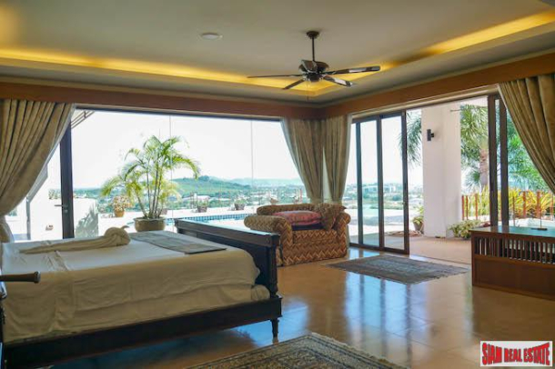 Poo Sawan | Idyllic Three Bedroom Luxury Sea View Home in Chalong-2