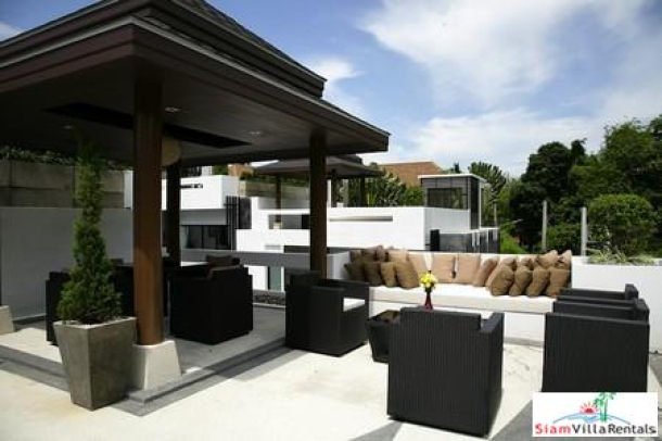 By the Lake | Modern Three Bedroom Private Pool Villa in Nai Harn for Holiday Rental-11