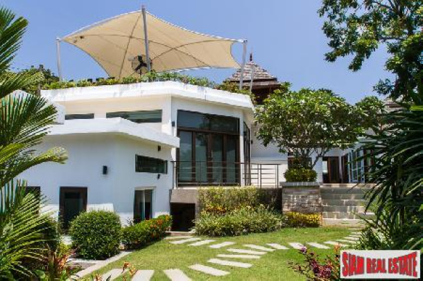 Four-Bedroom, Luxury Sea View Home in Rawai-5