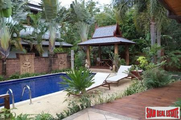 Royal Estate the Park | Thai-Balinese Four Bedroom Pool Villa in Rawai-1