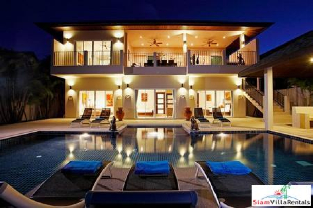 Amber Villa | Seven Bedroom Luxury Pool Villa in Nai Harn for Holiday Rental-2