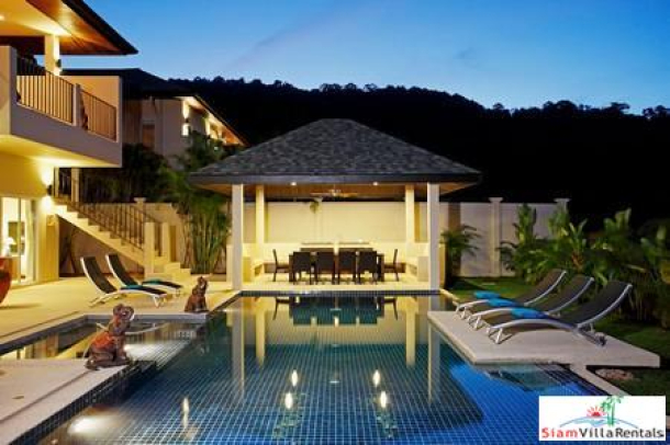 Amber Villa | Seven Bedroom Luxury Pool Villa in Nai Harn for Holiday Rental-3