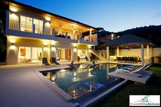 Amber Villa | Seven Bedroom Luxury Pool Villa in Nai Harn for Holiday Rental-6