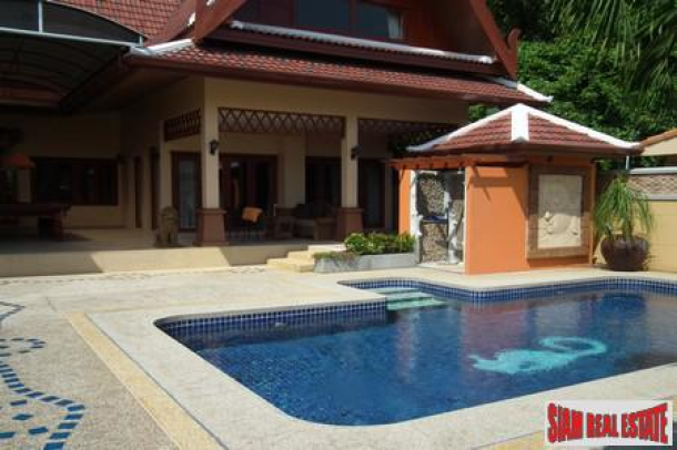 Large Modern 5 Bed Thai Style Residence at Rawai-14