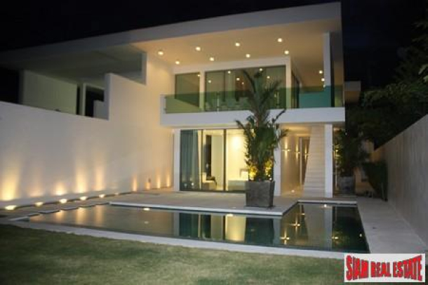 Modern, Three Bedroom Pool Villas in New Rawai Development-1
