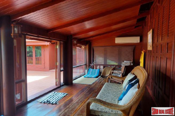 Three-Bedroom Thai-Style House in Ao Makham-11