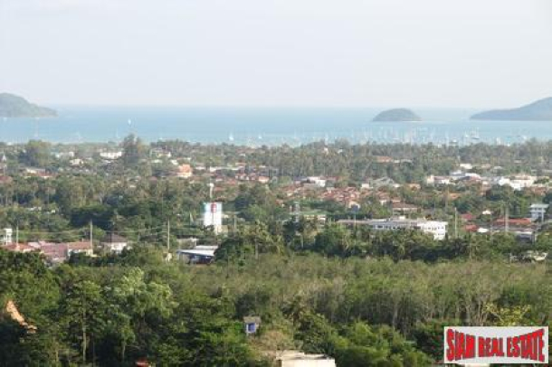 Large Sea View Plot (1.8 Rai) in Hills above Chalong-5