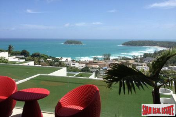 Three-Bedroom Sea View Penthouse with Private Pool in Kata-1