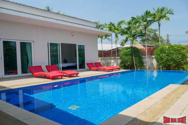 Boat Lagoon | Stunning  Three Bedroom Modern Pool Villa for Sale-1