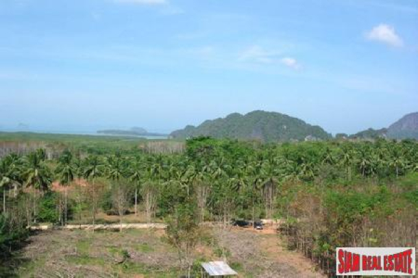 5+ Rai Sea View Land in Krabi near Tao Than-1