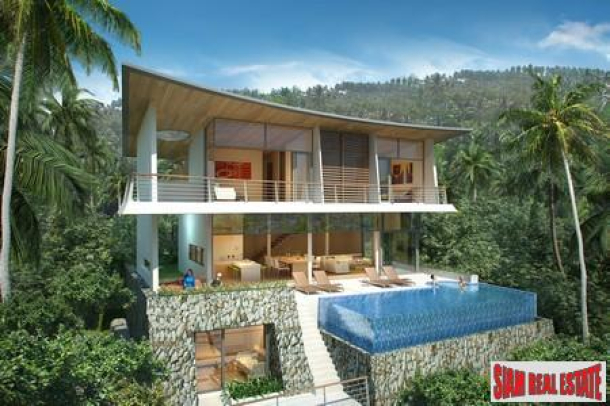 Sea View Three- and Four-Bedroom Villas in Choeng Mon-1