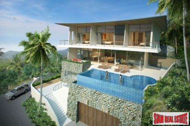 Sea View Three- and Four-Bedroom Villas in Choeng Mon-2
