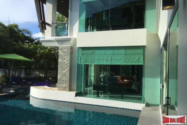 Beautiful Contemporary House with a Large Garden and Swimming Pool in Rawai-4