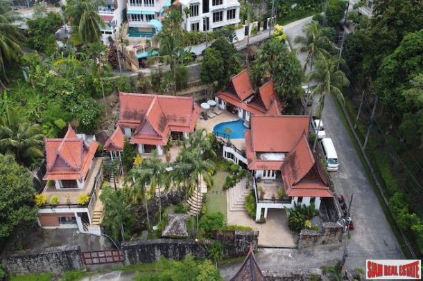 Villa Baan Sabai | Ultra-Luxury Sea View Five Bedroom Thai Pool Villa in Patong-4