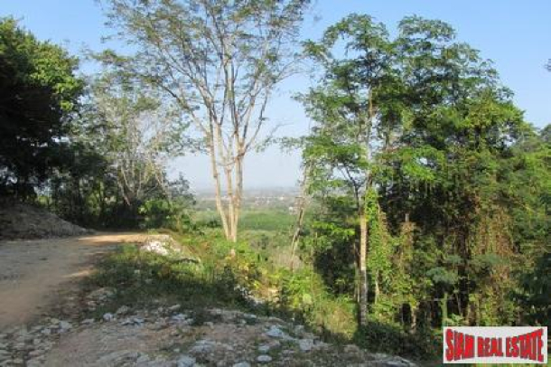 Six Rai, Sea View Land in the Chalong Hills-8