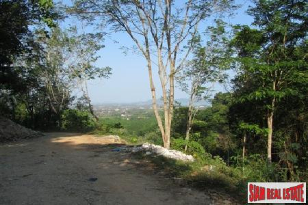 Six Rai, Sea View Land in the Chalong Hills-9
