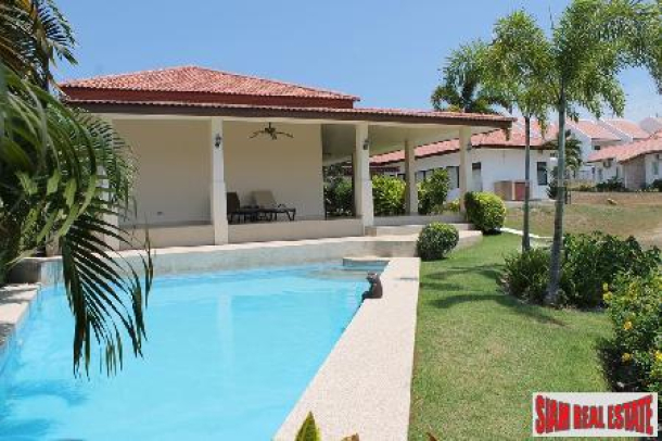 Spanish Style One-Storey House with a Private Swimming Pool for sale in Hua Hin-1