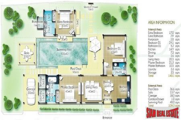 New, Exclusive Three-Bedroom Pool Villa Development in Rawai-12