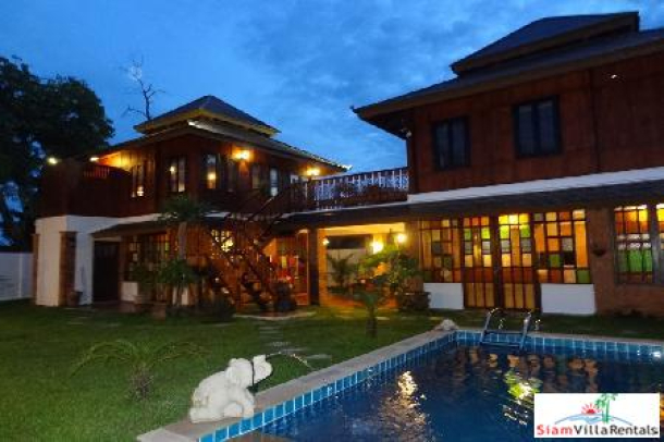 Phu Thai Residence | Thai-Style Two Bedroom Pool Villa in Nai Harn for Holiday Rental-1