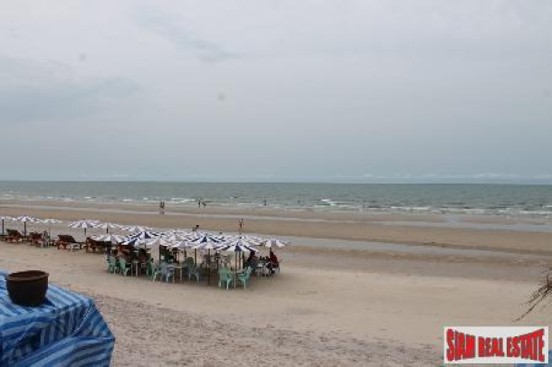 An absolute beach front land in the central of Hua Hin for sale.-1