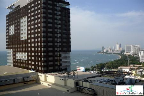 2 Bedroom Beachfront Condominium For Long Term Rental - Pattaya-1