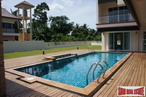 Three+ Bedroom Pool Villa with Large Garden in Chalong-2