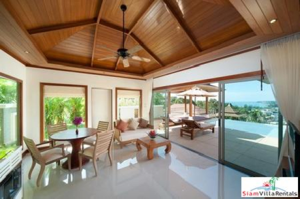 Villa Tantawan  | Sea View One-Bedroom Pool Villa in Private Kamala Resort for Holiday Rental-5