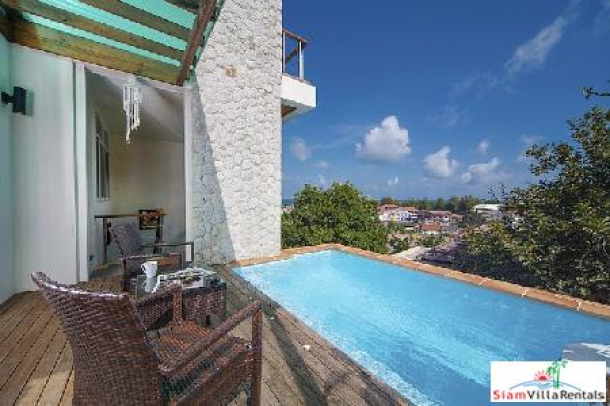 Sea View Two-Bedroom Pool Villa in Karon Resort Setting-1