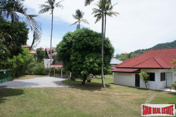 Excellent Flat Land only 1KM to Nai Harn Beach and Includes Two Houses and a Pool-1