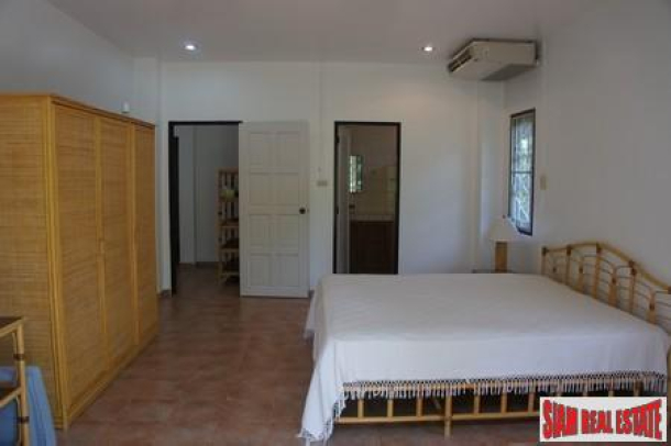 Excellent Flat Land only 1KM to Nai Harn Beach and Includes Two Houses and a Pool-17