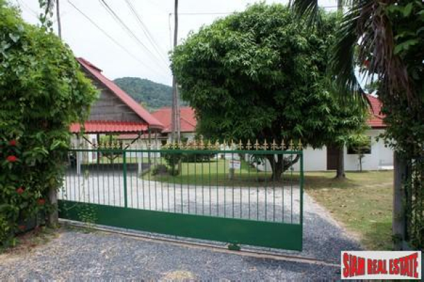 Excellent Flat Land only 1KM to Nai Harn Beach and Includes Two Houses and a Pool-2
