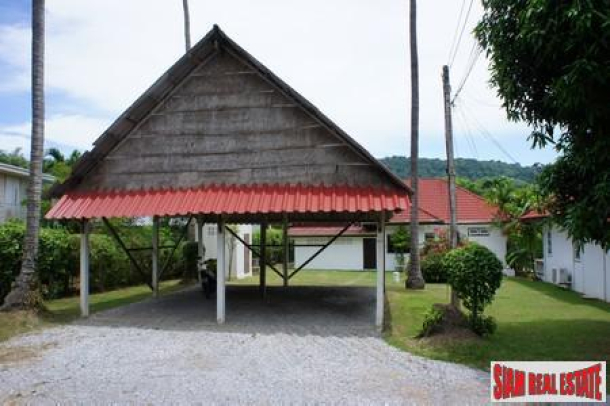 Excellent Flat Land only 1KM to Nai Harn Beach and Includes Two Houses and a Pool-3