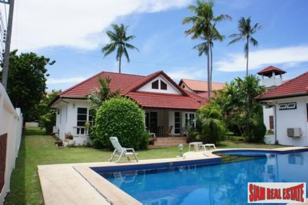 Excellent Flat Land only 1KM to Nai Harn Beach and Includes Two Houses and a Pool-6
