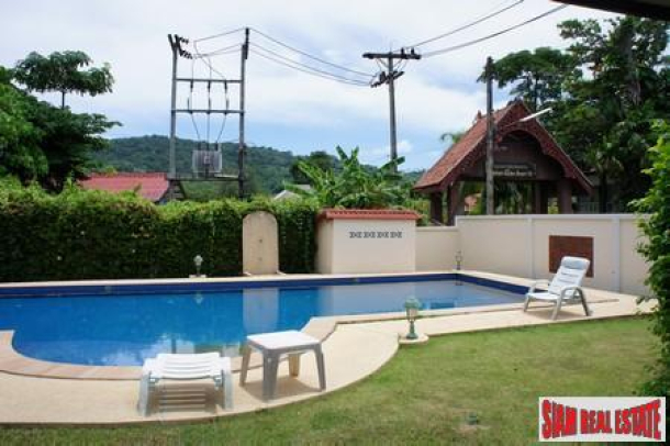 Excellent Flat Land only 1KM to Nai Harn Beach and Includes Two Houses and a Pool-7