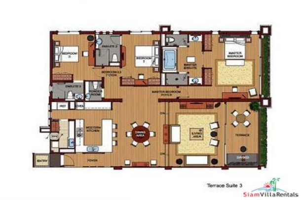 Luxury Three-Bedroom Terrace Suite in Five-Star Kamala Resort-18