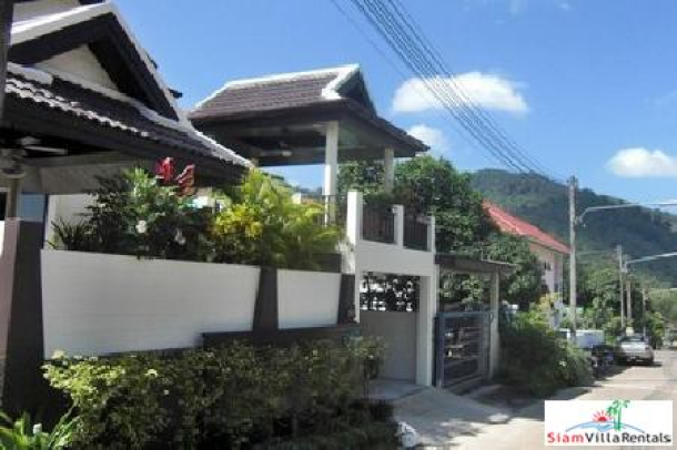 Three Bedroom Modern Thai-Balinese Pool Villa for Rent near Loch Palm-2