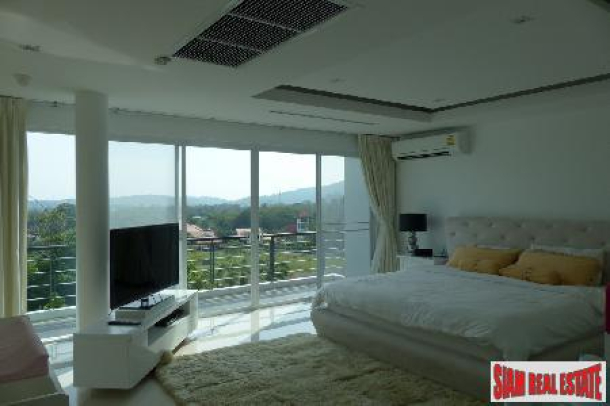 Modern, Sea View Five Bedroom Pool Villa in Rawai-16