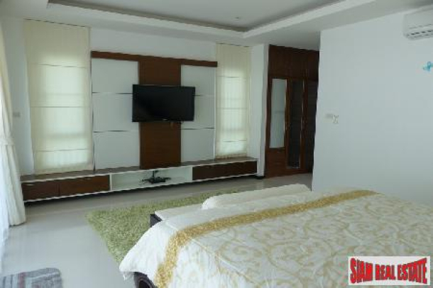Modern, Sea View Five Bedroom Pool Villa in Rawai-17