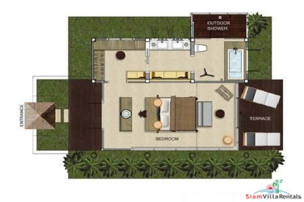 Deluxe One-Bedroom Villa in Rawai Villa-Resort Development-9