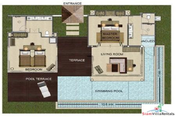 Vijitt Resort | Two Bedroom Pool Villa in Rawai Villa-Resort Development for Holidays-11