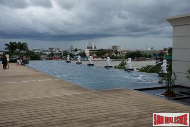 Two Bedroom Riverside Condo with View in Charoenkrung-1