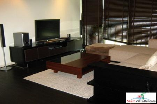 2 bedrooms condo with lake view Asoke/Sukhumvit BTS and MRT station.-2