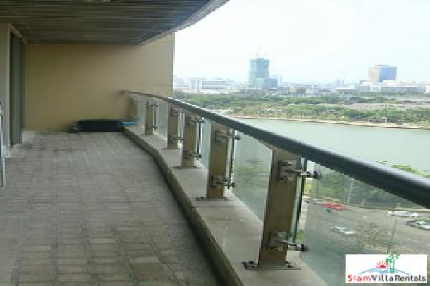 2 bedrooms condo with lake view Asoke/Sukhumvit BTS and MRT station.-9