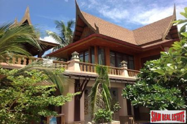 Elegant, Three-Bedroom Thai-Style Pool Villa in Bophut-15